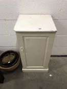 A painted pot cupboard