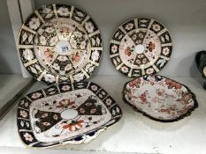 4 Royal Crown Derby plates.