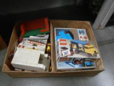 A quantity of old lego and sets