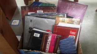 A quantity of mainly new photo albums