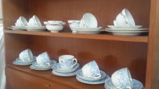 A 22 Piece Vintage Tea Set And A 16 Piece Tea Set