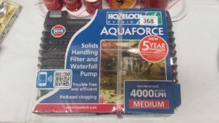 A new and boxed Hozelock Cyprio Aquaforce Filter and Water Pump