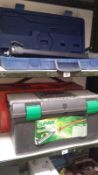 Portable Laser And 2 Tool Boxes (No Contents)