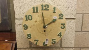 An old wall clock