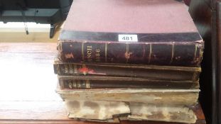 A Quantity Of Old Books Inc Punch 1886,