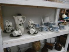 Two part coffee sets including Pontessa