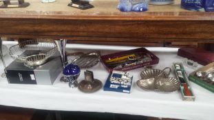 A Quantity Of Silver Plate Etc.
