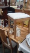 A Pine Kitchen Table And 2 Chairs