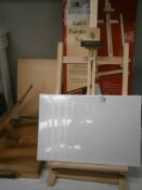 2 Artist's easels.