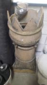 A Good Victorian Chimney Pot A/F