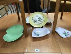 A quantity of Carltonware dishes etc.