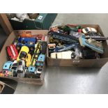 2 boxes of unboxed Diecast including Corgi, Vanguards etc.