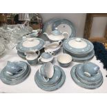 A Royal Doulton reflection dinner set