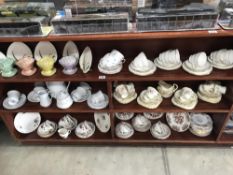 A large quantity of tea ware including Tienshan, Duchess Ascot, Royal Vale, Adderley etc.