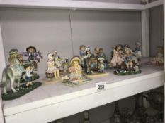 14 Christine Haworth Leonardo figurines