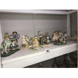 14 Christine Haworth Leonardo figurines