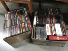 2 boxes of CD's