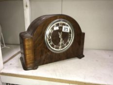 A 1930's Enfield Westminster chime mantel clock