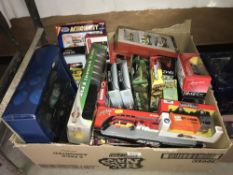 A large box of boxed miscellaneous Diecast including Cararama etc.