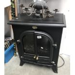 A Dimples coal / wood burner effect electric fire