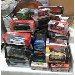 A quantity of boxed Diecast including Welly Saico etc.