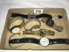 A quantity of wristwatches