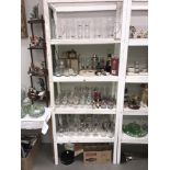 5 shelves of breweriana advertising items