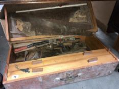 A toolbox and contents