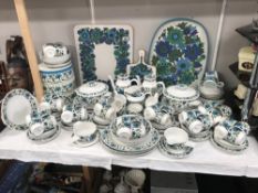 A large lot of Midwinter dinnerware