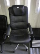 An office swivel chair