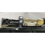 A James Bond 007 die another day remote control Aston Martin and 1 other