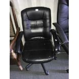 An office swivel chair