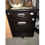 An office filing cabinet