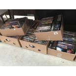 A large quantity of DVD's