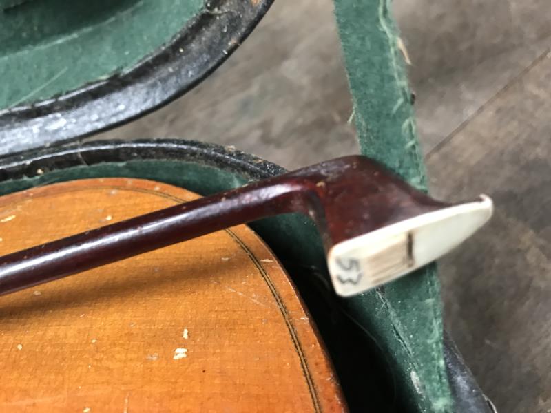 A late 20th Century violin and other bow - Image 10 of 12