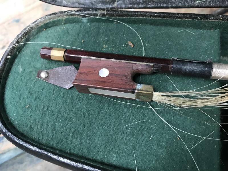 A late 20th Century violin and other bow - Image 8 of 12