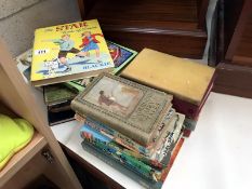 A quantity of old children's books