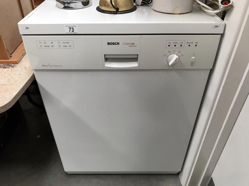 A Bosch dishwasher