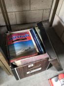 A box of Aviation magazines