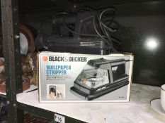 A Black & Decker wallpaper stripper