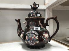 A large bargeware teapot A/F