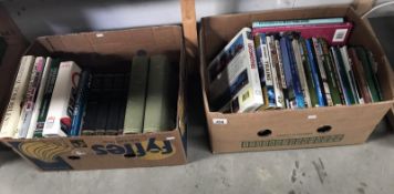 2 boxes of books including transport, railway etc.