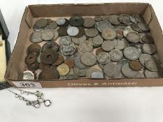 A quantity of old coinage etc.