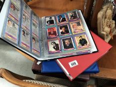 4 albums of trade cards