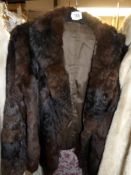 A fur jacket.