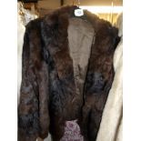 A fur jacket.