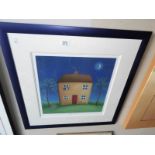 A framed and glazed limited edition print entitled 'Days to Remember' signed Paul Horton.