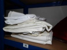 A quantity of linen.