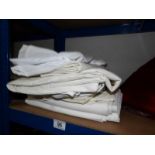 A quantity of linen.