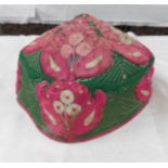 An antique smoking cap.